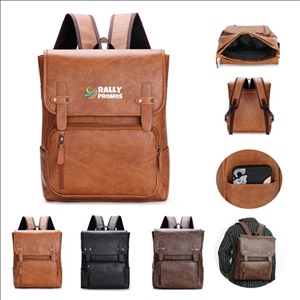 PU Leather Outdoor Backpack